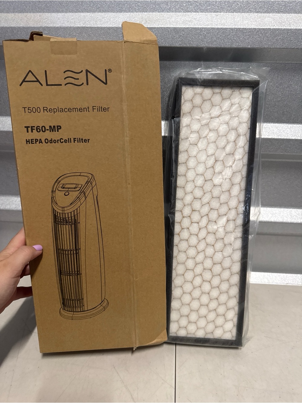 Alen T500 Replacement Filter TF60-MP HEPA OdorCell Air Purifier Genuine New